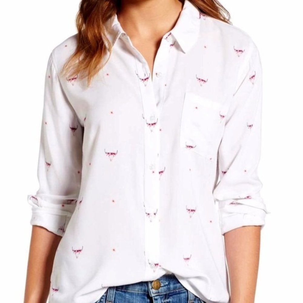 Rails Rocsi Indio Print Button Down Shirt